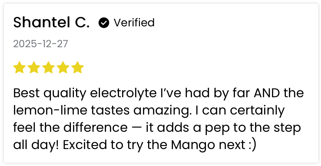 LEMON LIME Electrolytes - 30 Servings