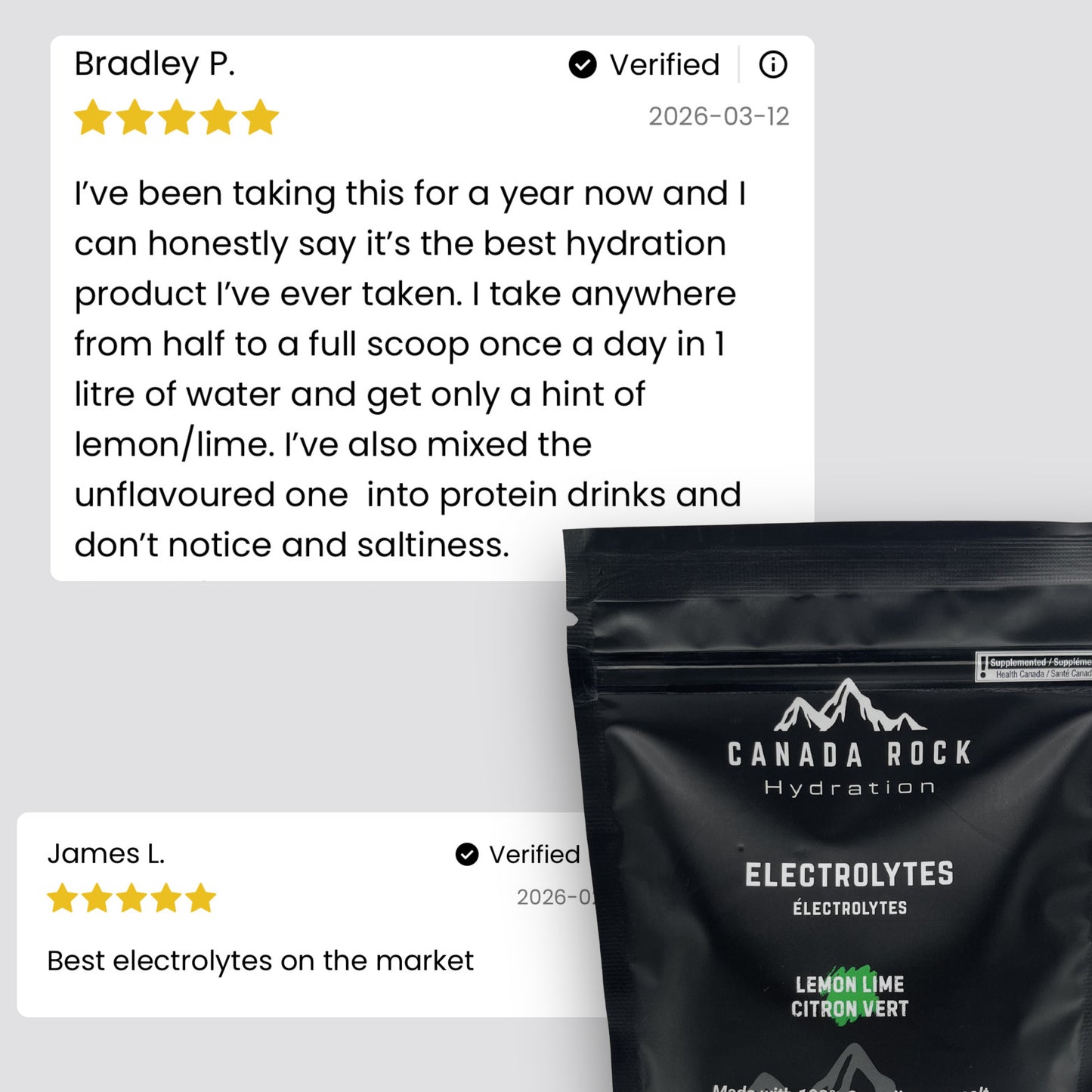 CANADA ROCK Electrolytes - 30 Servings