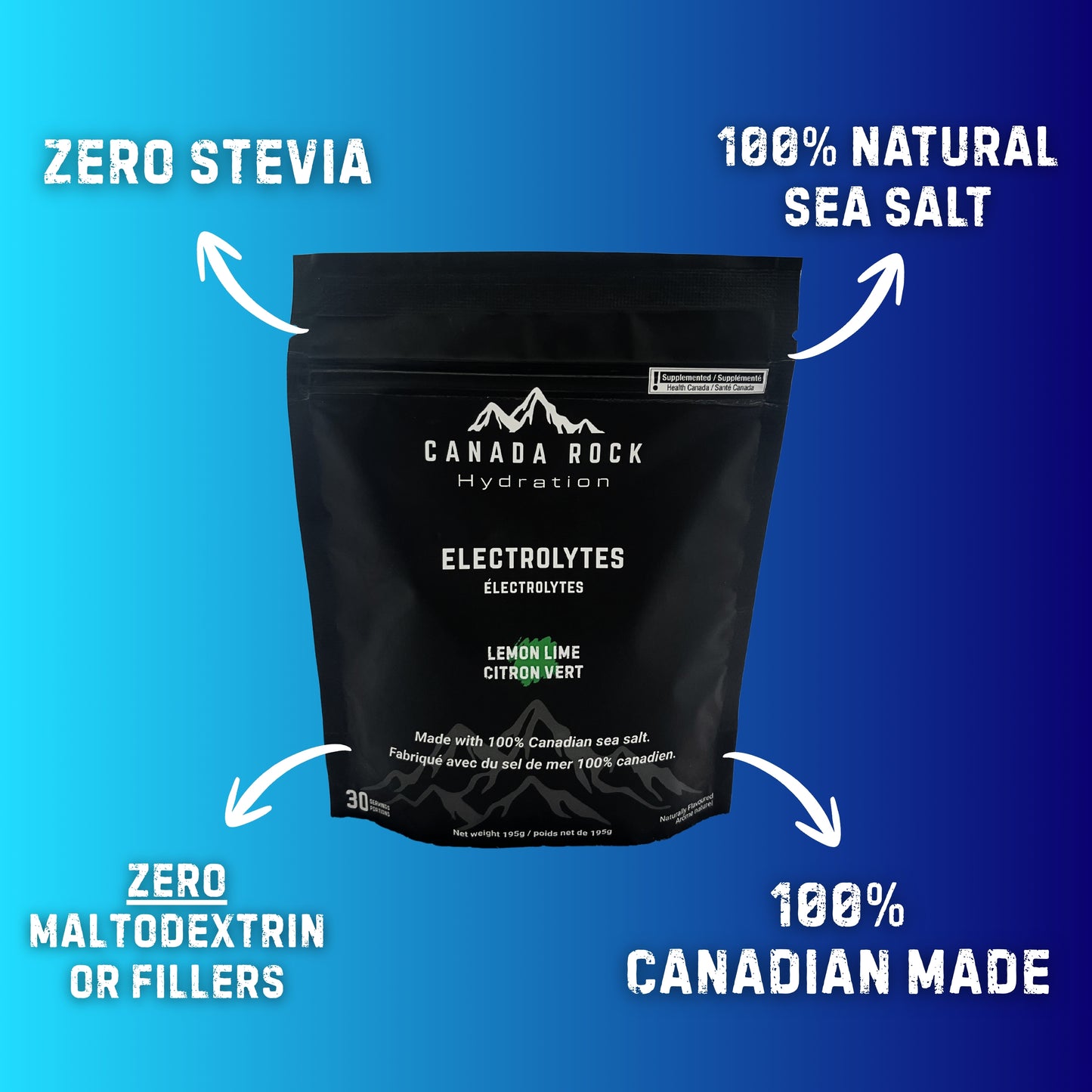 LEMON LIME Electrolytes - 30 Servings