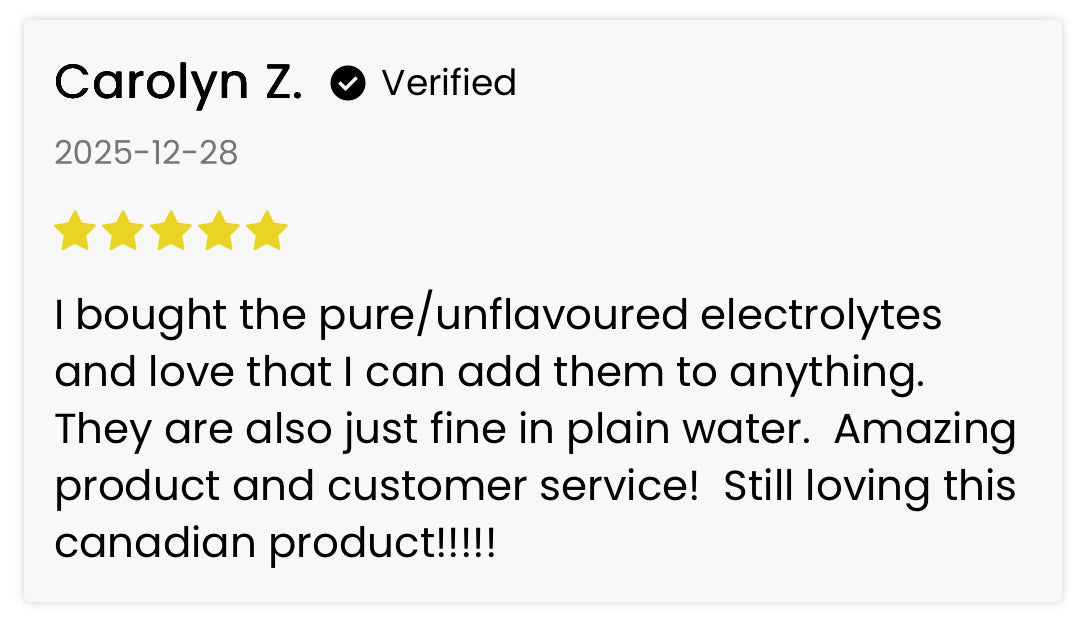 PURE/UNFLAVOURED Electrolytes - 30 Servings