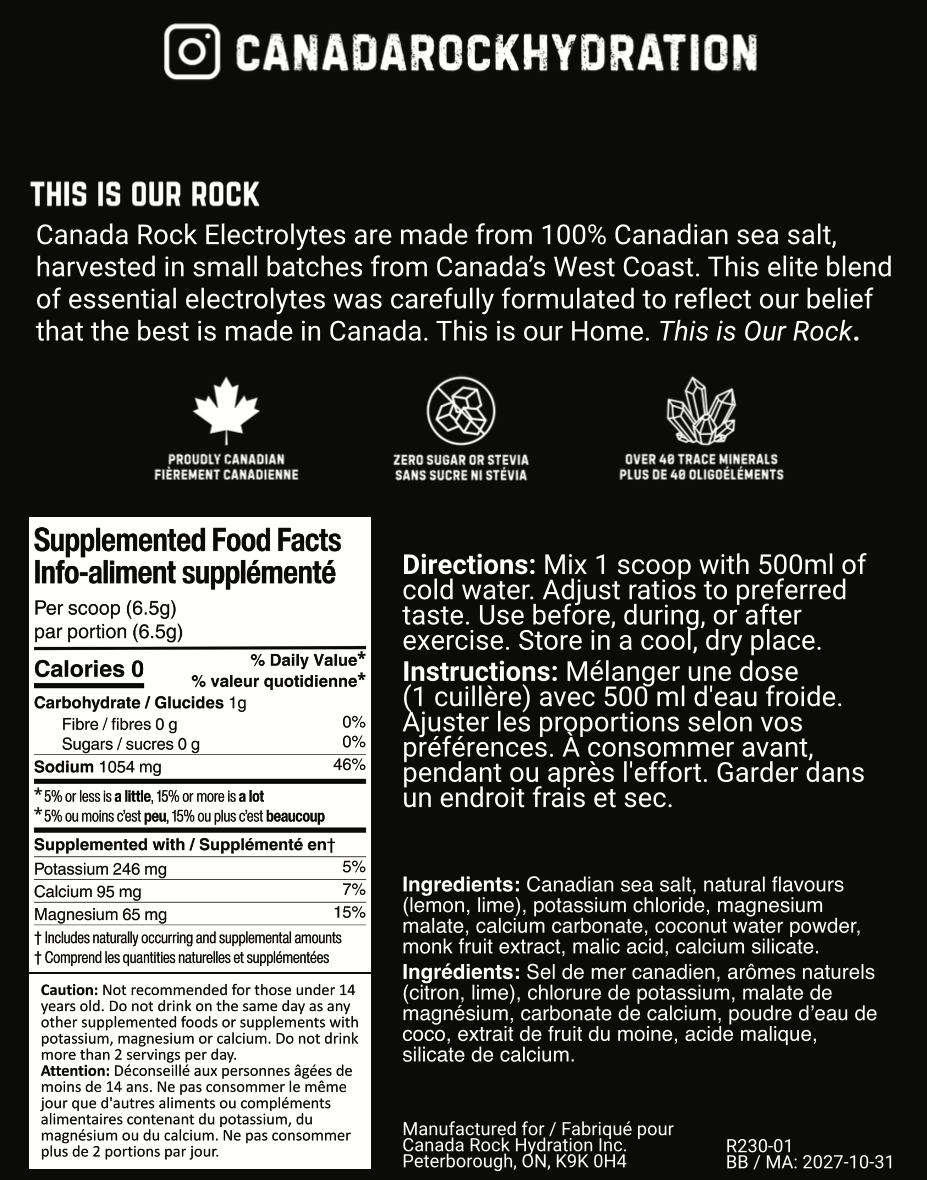 LEMON LIME Electrolytes - 30 Servings